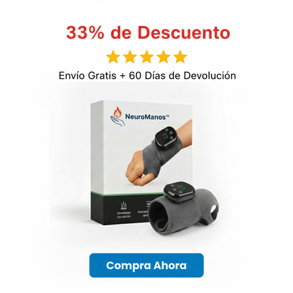 NeuroManos™ Terapia Térmica [Alivio del Dolor, Hormigueo y Rigidez]