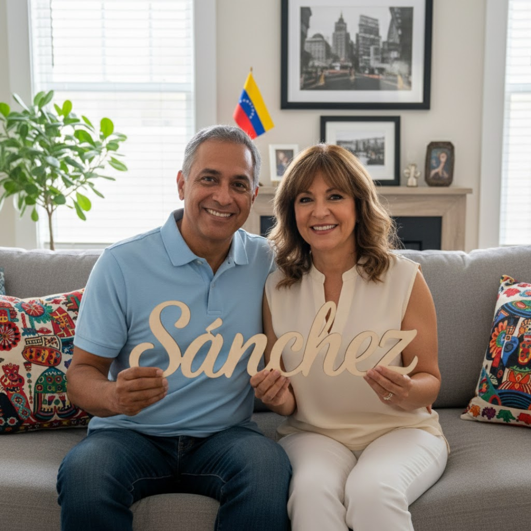 LaFamilia™ Letrero Personalizado [Tu Apellido, Tu Espacio Sagrado]