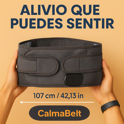 CalmaBelt™ Faja Térmica Recargable [Relajación para Tu Espalda]